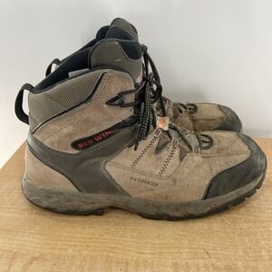 Red Wing Shoes Boots Mens Size 11 D Brown Waterproof Safety Toe Work Hiking 3561